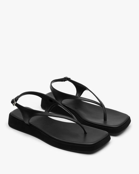 ROS Platform Sandals_Black