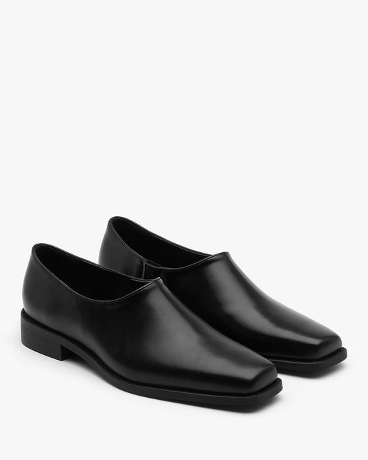 COPE Square Loafers_Black