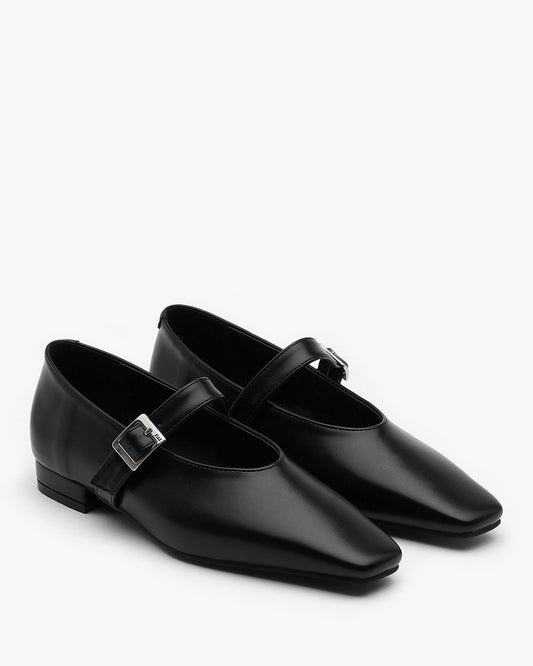LENU Square Maryjane_Black