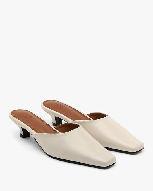 KIO Square Mules_Ivory