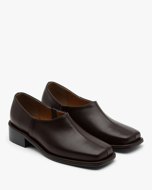 MARS Square Loafers_Brown