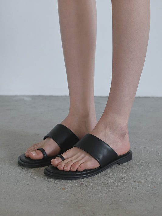 LOE Flat Slides_Black