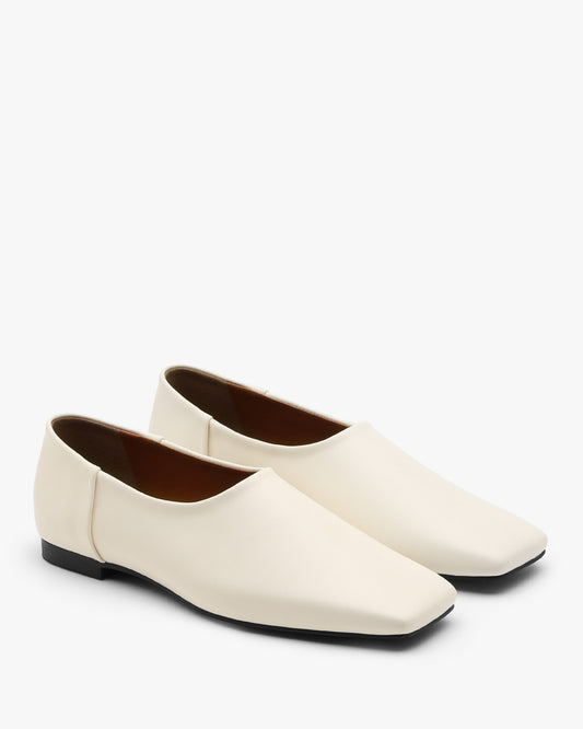 NOUV Square Flats_Ivory