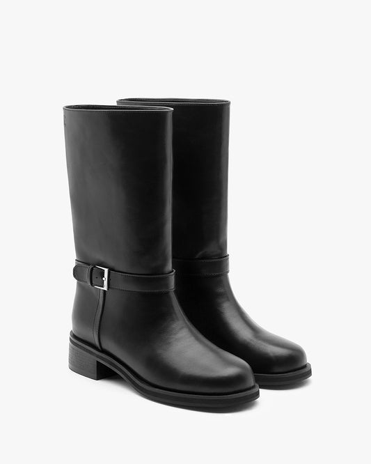 TEO Buckle Middle Boots