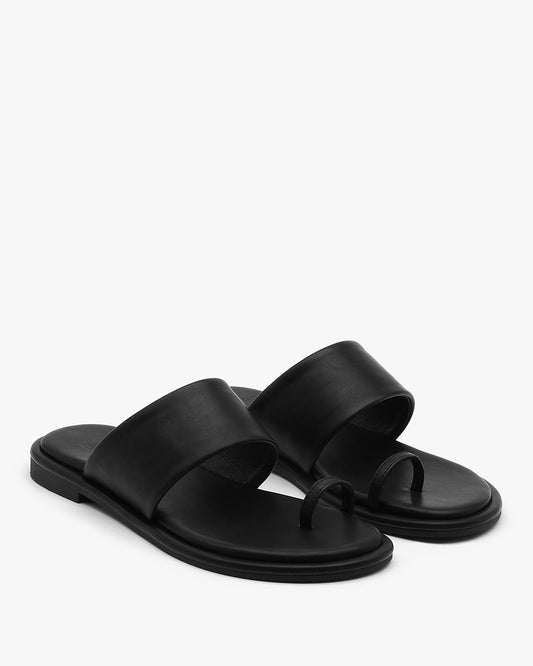 LOE Flat Slides_Black