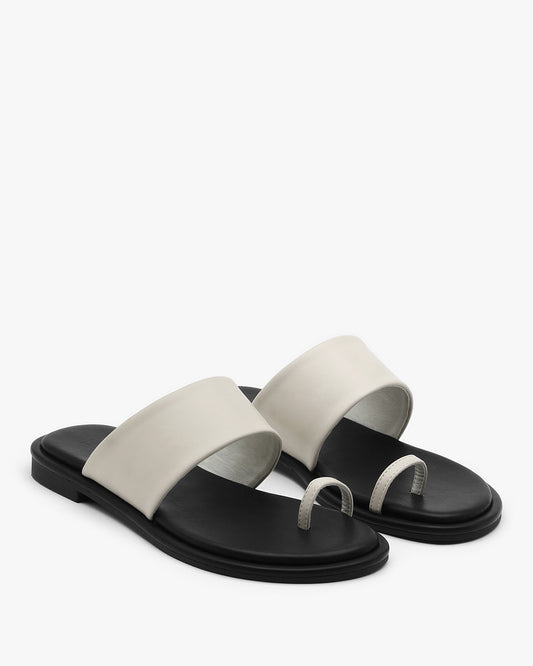 LOE Flat Slides_Ivory
