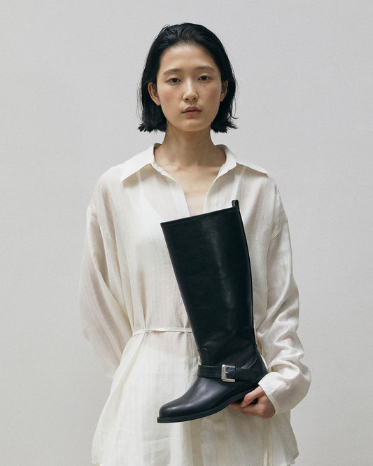 PETO Buckle Long Boots