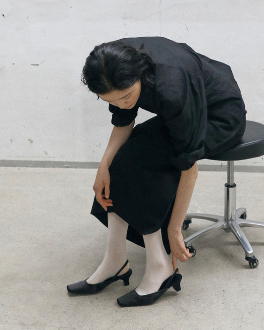 NAIN Satin Slingbacks_Black