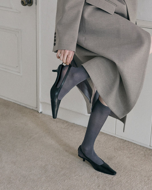 SOIL Square Slingbacks_Black