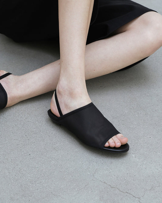 COI Round Sandals_Black Net