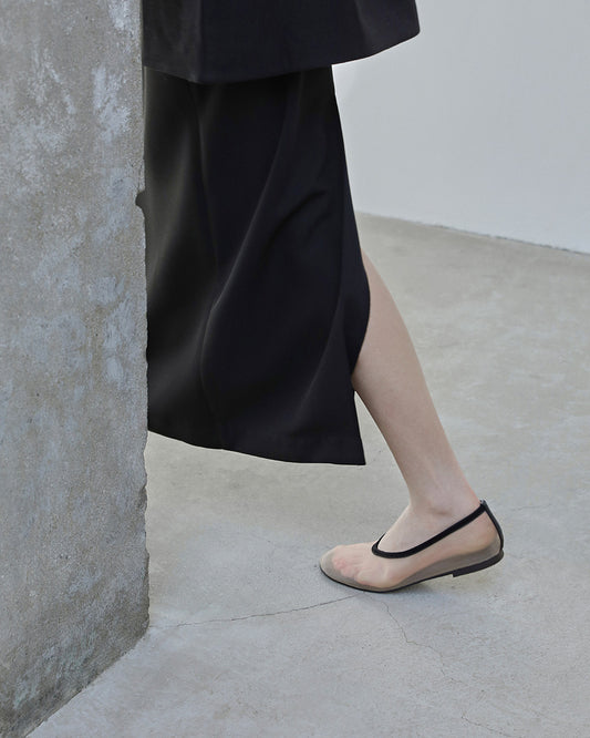 TOV Round Flats_Beige